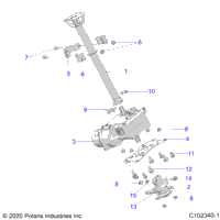 Steering, Steering Post Asm