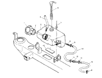 Oil Tank Assembly Trail Boss