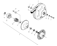 Driven Clutch Assembly 2X4 400L