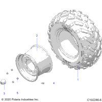 Wheels, Rear Tire