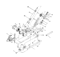 Swing Arm Weldment 250 6X6 / (4922842284029A)