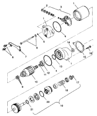Starting Motor 6X6 350L