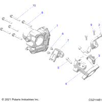 Engine, Throttle Body & Fuel Rail A21shy57bl/Z57ad/Bd