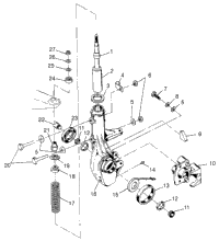 Front Strut Magnum 4X4 W97ac42a, Swedish Magnum 4X4 S97ac42e & Norwegian