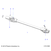 Drive Train, Front Prop Shaft