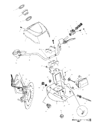 Handlebar And Headlight Pod
