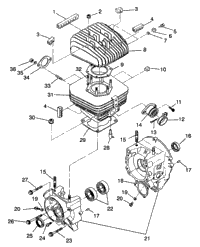 Crankcase & Cylinder