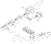 Rear Brake Magnum 2X4