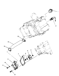 Water Pump Magnum 2X4