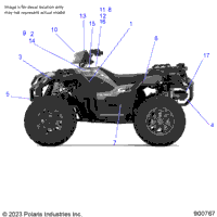 Body, Decals And Componants, 3 Pc