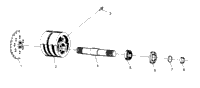 Front Tightener Assembly 6X6 400L