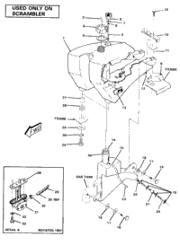 Fuel Tank Assemblyscrambler
