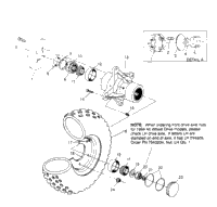 Front Wheel Assembly Scrambler