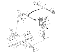 Steering/Aarm Assembly 2X4 400L