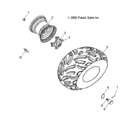 Wheel, Rear /Vb