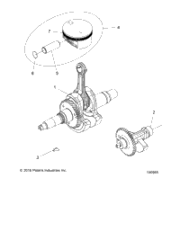 Engine, Crankshaft, Piston & Balance Shaft