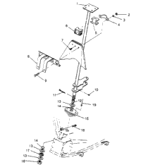 Steering Post Assembly 4X4 300