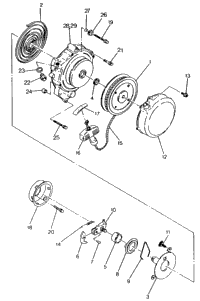 Recoil Starter Assembly Trail Boss