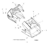 Body, Headlight Pod