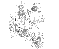 Crankcase & Cylinder 350 4X4 / W928139