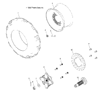 Wheel, Front & Hub, Front /Ld27fb