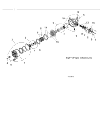 Drive Train, Front Gearcase Internals