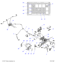 Electrical, Main Wire Harness