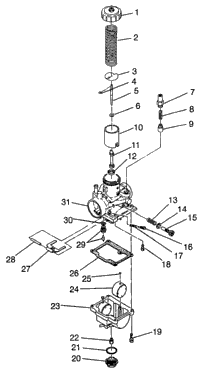 Carburetor Xpress (4939603960E004)