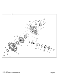 Drive Train, Rear Gearcase Internals