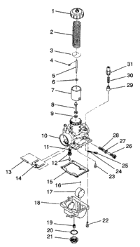 Carburetor 4X4 350L