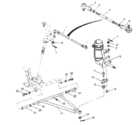 Steering/Aarm Assembly 2X4 400L