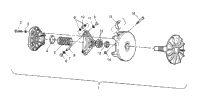 Drive Clutch Assembly 4X4 400L