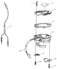Controls Throttle Asm./Cable Xpress 300 W97ca28c & Xpress 400L W97ca38