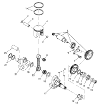 Crankshaft & Piston Xpress (4935923592D013)
