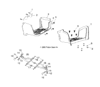 Swing Arm/Footrest /Cb