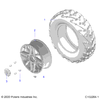 Wheels, Front Tire