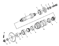 Center Tightener Xplorer 400L