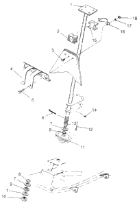 Steering Post Sportsman 4X4