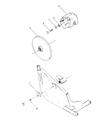Right Hand Gearcase & Brake Mounting 1988 2X4 Update 4/14/88