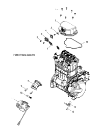 Throttle Body Mounting A05mh76ac/At/Au/Aw