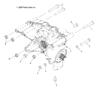 Gearcase Mounting, Rear /At/Ax/Ay/Az
