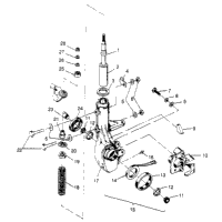 Front Strut Assembly 4X4 400L