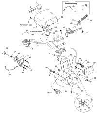 Handlear & Headlight Pod S98ch50e (4950135013B013)