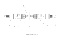 Drive Train, Drive Shaft, Rear
