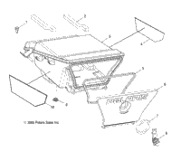Storage Box, Rear /Aq/At/Ax/Ay/Az