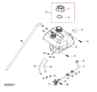 Body, Fuel Tank & Hoses