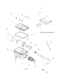 Engine, Air Intake System A18shd57b9/E57bb/E57bs