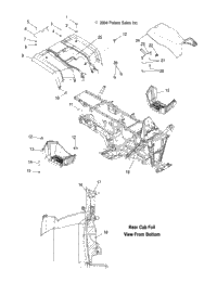 Rear Cab & Seat /Ac/Ag/Ah/Al/At/Fb
