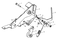 Foot Rake S98ch50e (4950135013D001)