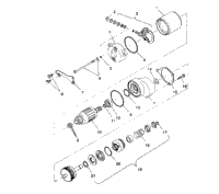 Starting Motor 2X4 350L